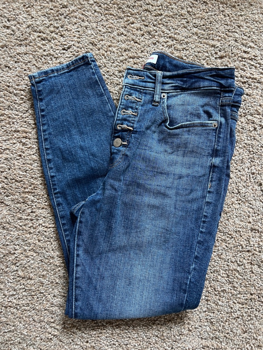 Lucky Brand Bridget High Rise Skinny Jeans | Butterfly | Size 8/29